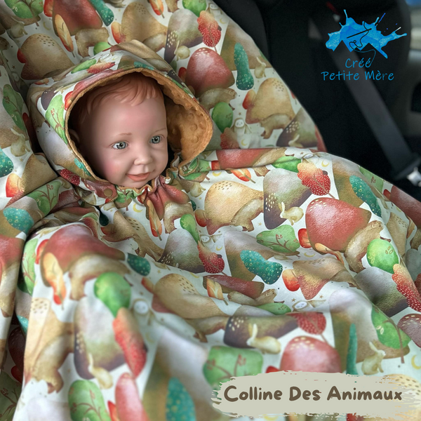 Poncho Colline Des Animaux