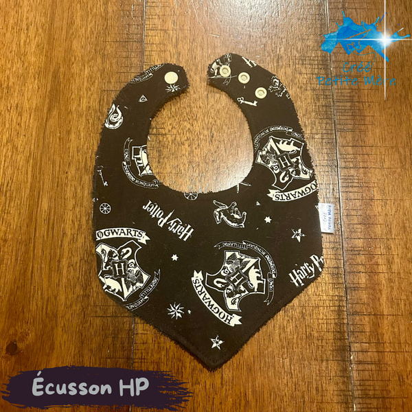 Bavoir Écusson HP
