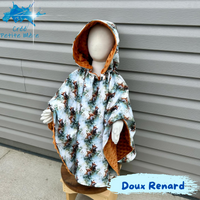 Poncho Doux Renard