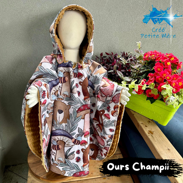 Poncho Ours Champii