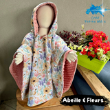 Poncho Abeille & Fleurs