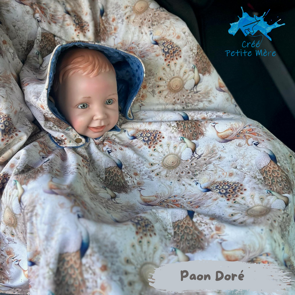 Poncho Paon Doré
