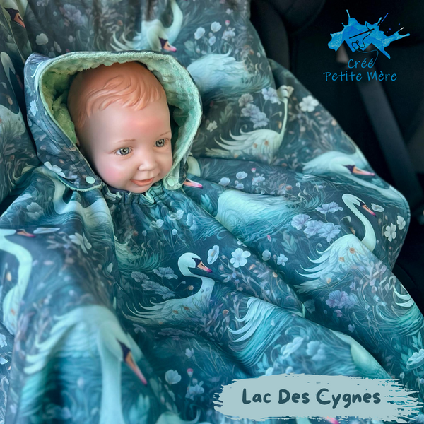 Poncho Lac Des Cygnes