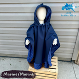 Poncho Softshell Uni Marine