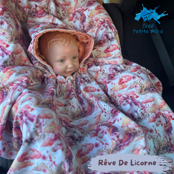 Poncho Rêve De Licorne