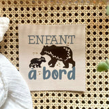 Autocollant Voiture Enfant(s) à Bord