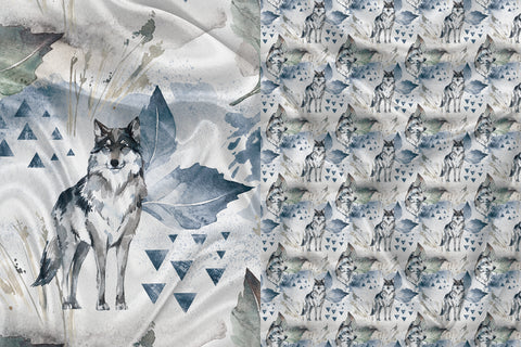 Doudou Loup Triangle
