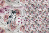 Doudou Loup Floral