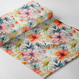 Chapeau Été Floral Aquarelle