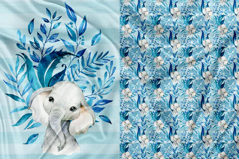 Doudou Éléphant Feuillage