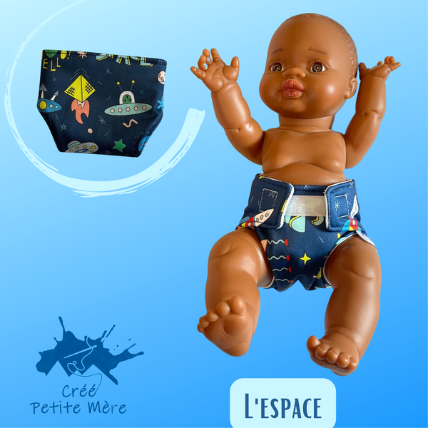 Couche Poupée L'espace
