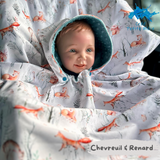 Poncho Chevreuil & Renard