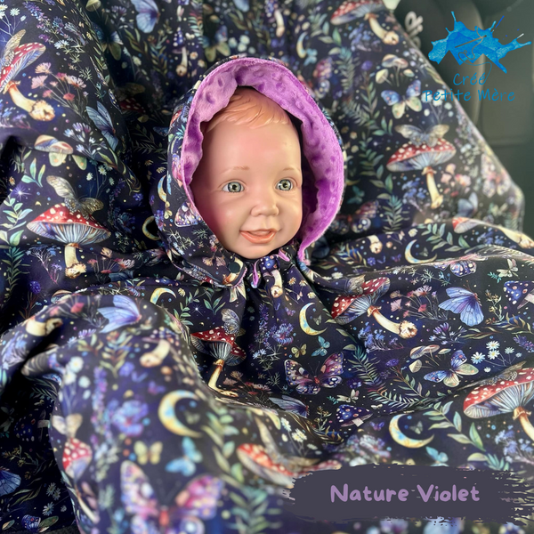 Poncho Nature Violet