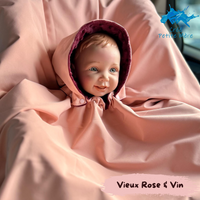 Poncho Softshell Vieux-Rose
