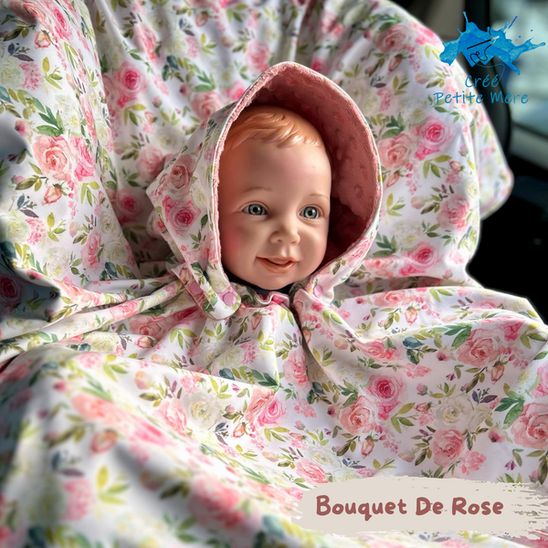 Poncho Bouquet De Rose