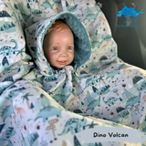 Poncho Dino Volcan