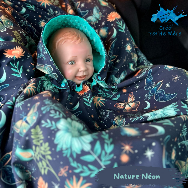 Poncho Nature Néon