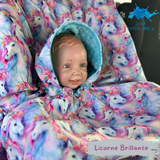 Poncho Licorne Brillante