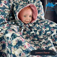 Poncho Jument Fleuri