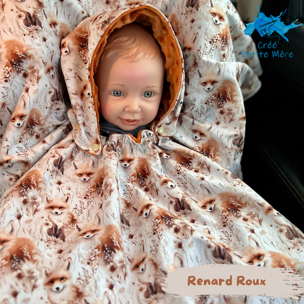 Poncho Renard Roux