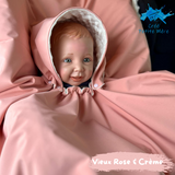 Poncho Softshell Vieux-Rose