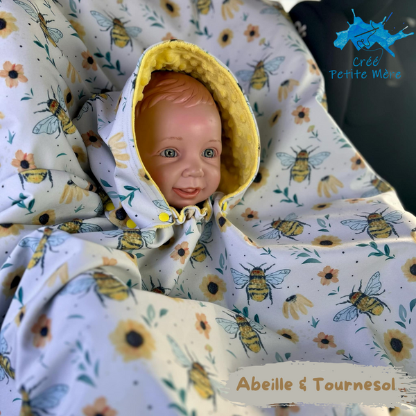 Poncho Abeille & Tournesol