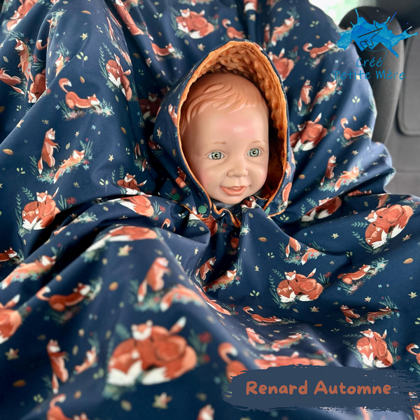 Poncho Renard Automne