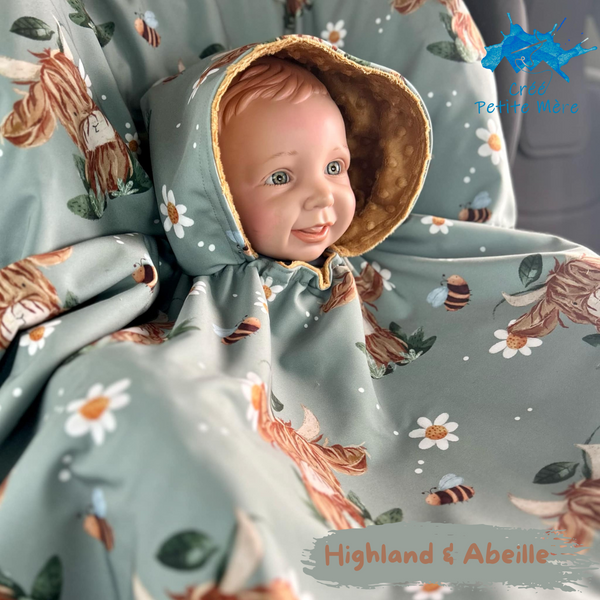 Poncho Highland Abeille