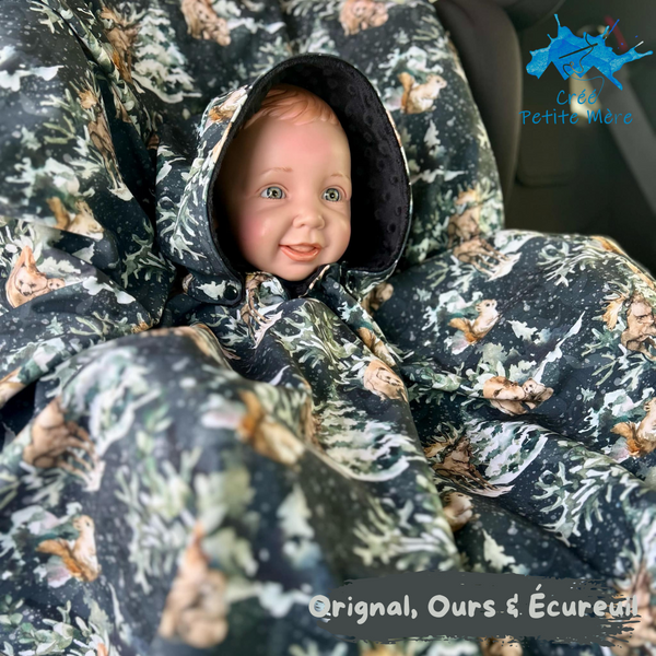 Poncho Orignal, Ours & Écureuil