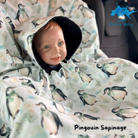 Poncho Pingouin Sapinage