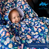 Poncho Camping Féminin
