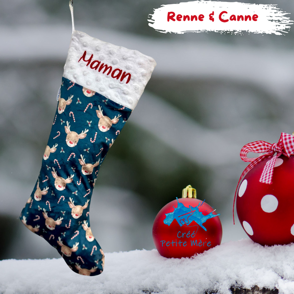 Bas De Noel Renne & Canne