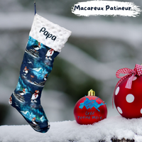Bas De Noel Macareux Patineur