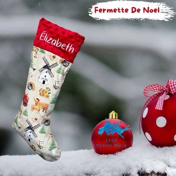 Bas De Noel Fermette De Noel