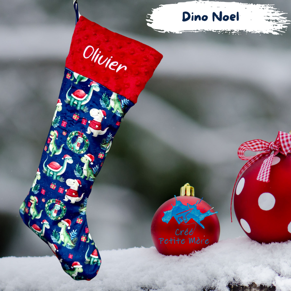 Bas De Noel Dino Noel