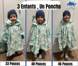 Poncho Lapin Fleuri