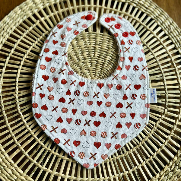 Bavoir Saint-Valentin