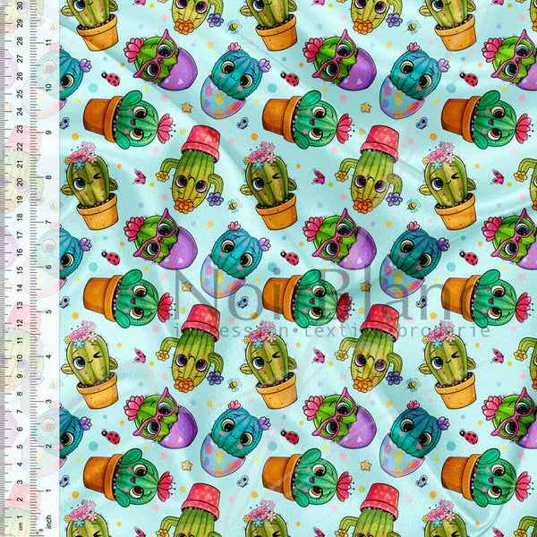 Poncho Cactus Coloré