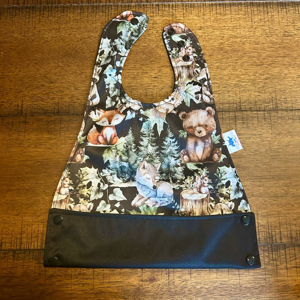 Bavette Imperméable Animaux Forêt