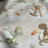 Poncho Étoiles & dragons