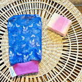 Gant De Bain Papillon Violet