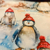Poncho Pingouin frileux