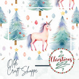 Bas De Noel Licorne Noel