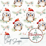 Bas De Noel Hibou Noel
