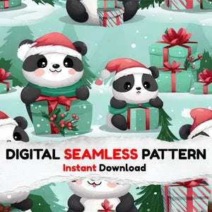 Bas De Noel Panda Noel