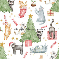 Bas De Noel Chat Tannant