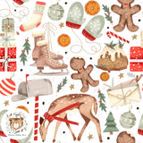 Bas De Noel Hiver Magique