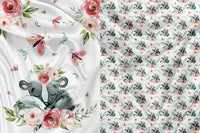 Doudou Moufette Floral
