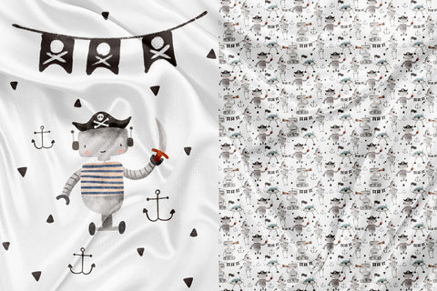 Doudou Robot Pirate