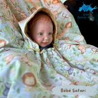 Poncho Bébé Safari